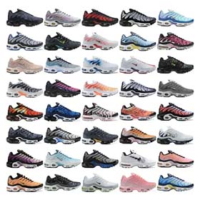 Nike Air Max PlusTN nueva generación de hombres y mujeres zapatos de carrera transpirables casuales-  