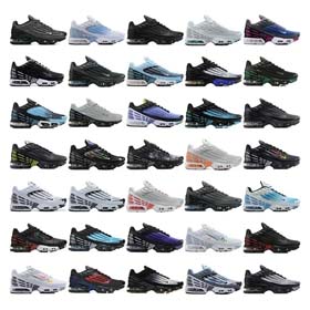 NIKE Air Max TN3 Cojín III Malla de verano que eleva los zapatos deportivos respirables de la palma   