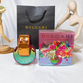 Bvlgari 2021 edición limitada botella de arco iris de cristal nueva fragancia floral y frutada-3108  