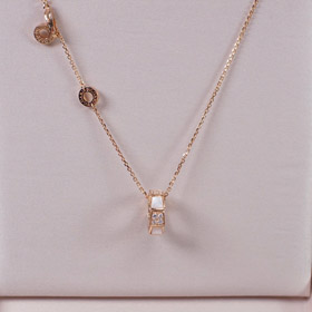 Collar de madre perla blanco Bulgari-3764  