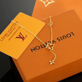 Louis Vuitton LV collar de trébol floral-3920  