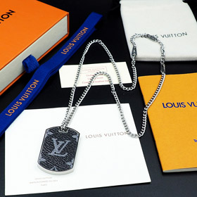 Louis Vuitton LV Militar Carta Collar-4021  