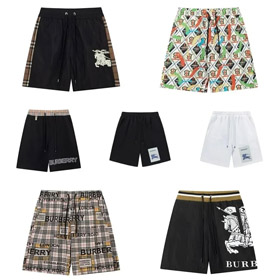 Burberry pantalones cortos casuales con encaje impreso-2893  