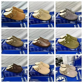 Birkenstock Boston Soft Footbed cómodas zapatillas cerradas-2955  