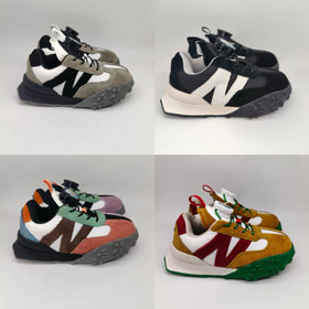 CASABLANCA x New Balance NB XC-72 cuero ante zapatos de niños de alta-4156