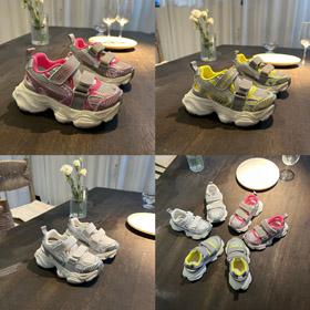 Balenciaga deportes para niños correr sandalias de velcro-4213