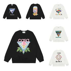 Casablanca casual todo partido cuello redondo sudadera-4422  