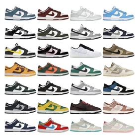 Dunk bajo (32 colores)