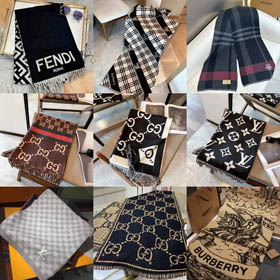Bufanda Burberry/LV/Fendi (estilo 33+)